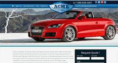 Desktop Screenshot of acmecarshipping.com